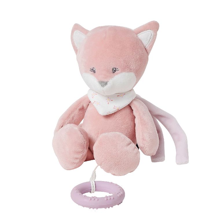 Knuffel Nattou Mini Musical Alice the fox, muziektrekker | Alice & Pomme