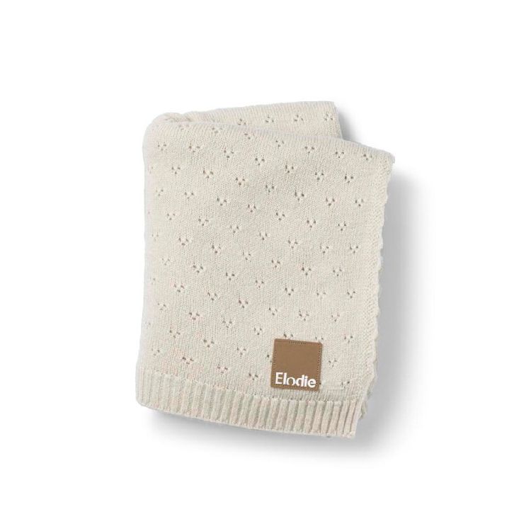 Deken Elodie Details Pointelle blanket, geschikt voor wieg/draagmand/park