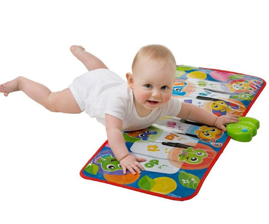 Muziekinstrument PLAYGRO Jumbo Jungle Musical Piano Mat