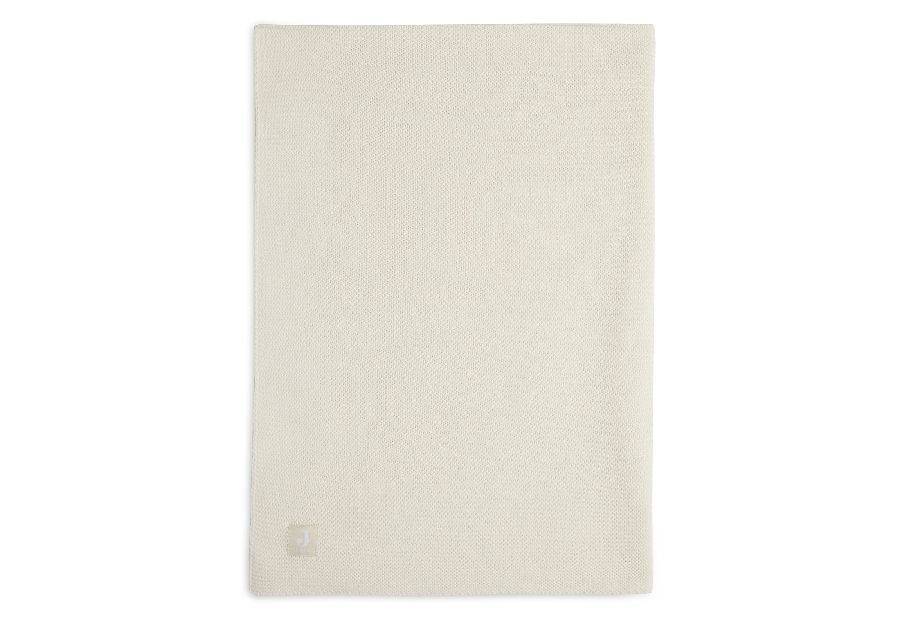 Deken Jollein, geschikt voor babybed 60x120/babybed 70x140 | Basic Knit ivory