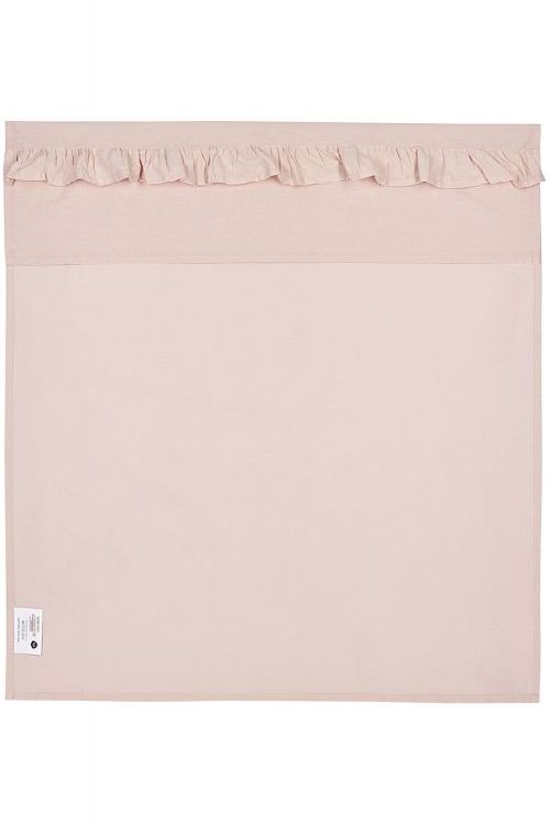 Laken Meyco Baby, geschikt voor babybed 60x120/babybed 70x140 | Ruffle soft pink