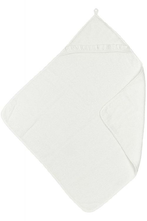 Badcape Meyco Baby | Ruffle offwhite