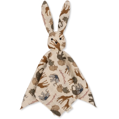 Knuffel Konges Slojd Sleepy rabbit, knuffeldoek / doudou