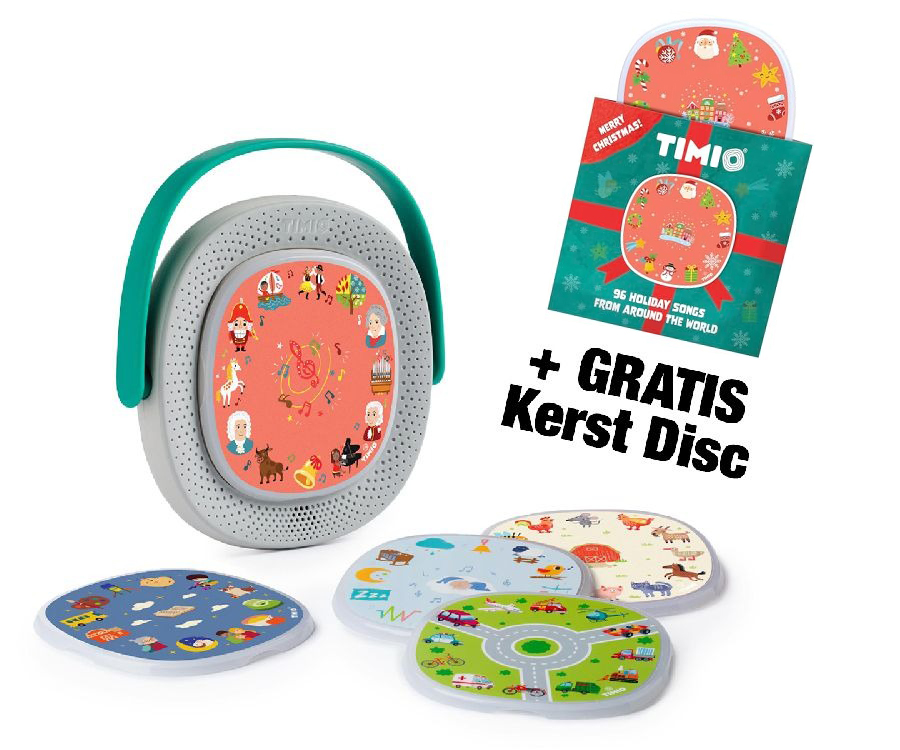 Educatief speelgoed Timio Player + 5 discs | Timio