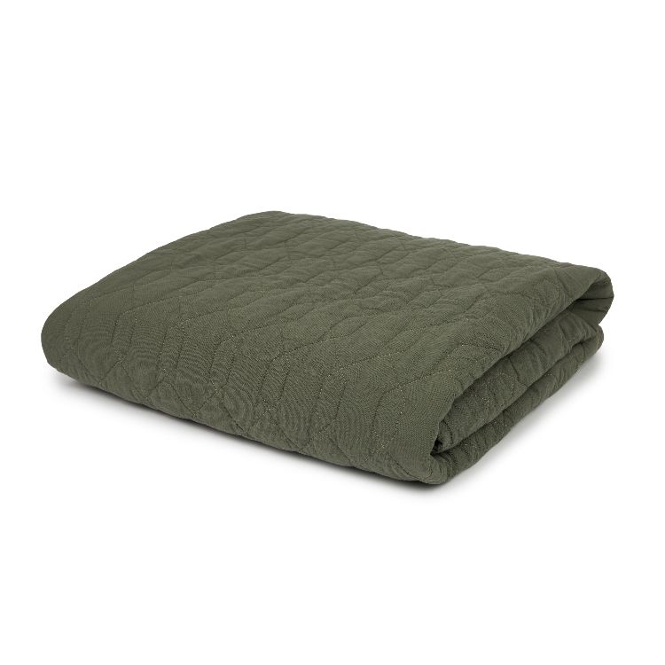 Deken Nobodinoz Quilted Blanket, geschikt voor babybed 60x120 | Wabi-Sabi