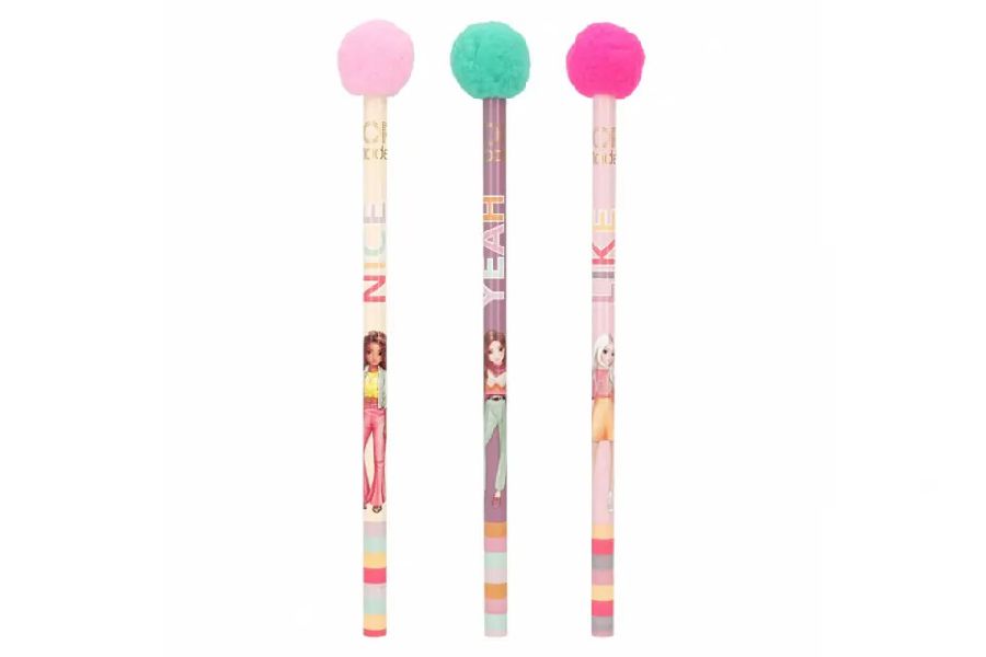 Potlood TopModel Pompon Potlood, tekenpotlood