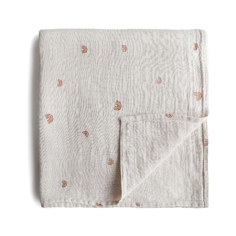 Tetra doek Mushie Swaddle