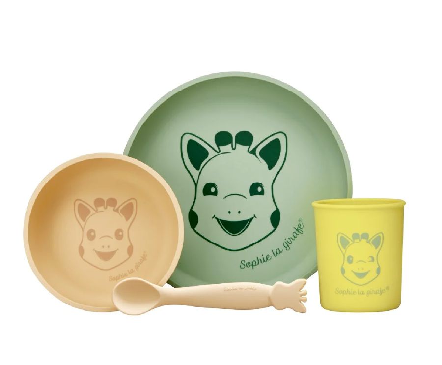 Eetset Sophie La Girafe Silicone Meal Set | Il était une fois ...