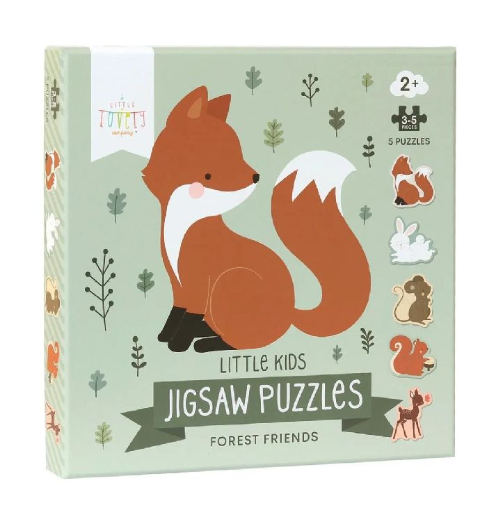 Puzzel A Little Lovely Company Jigsaw Puzzles | Forest Friends