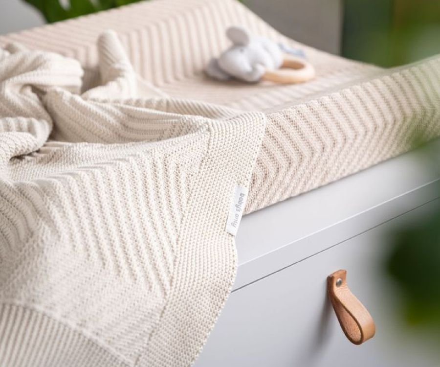 Deken Baby's Only, geschikt voor wieg/draagmand/park | Grace warm linen