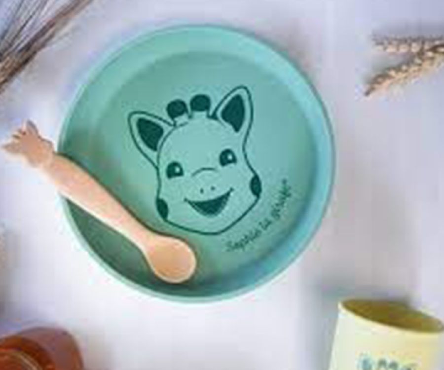 Eetset Sophie La Girafe Silicone Meal Set | Il était une fois ...