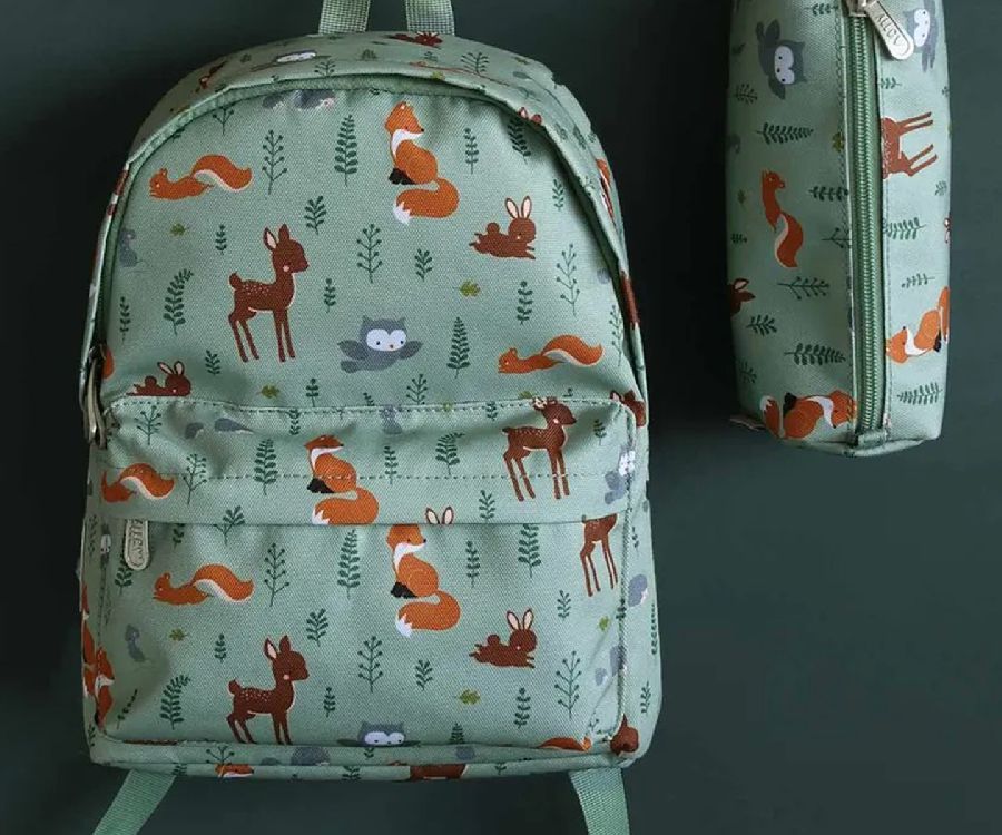 Rugzak A Little Lovely Company Little Backpack | Forest Friends