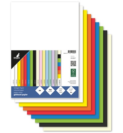 Papier KANGARO, gekleurd papier