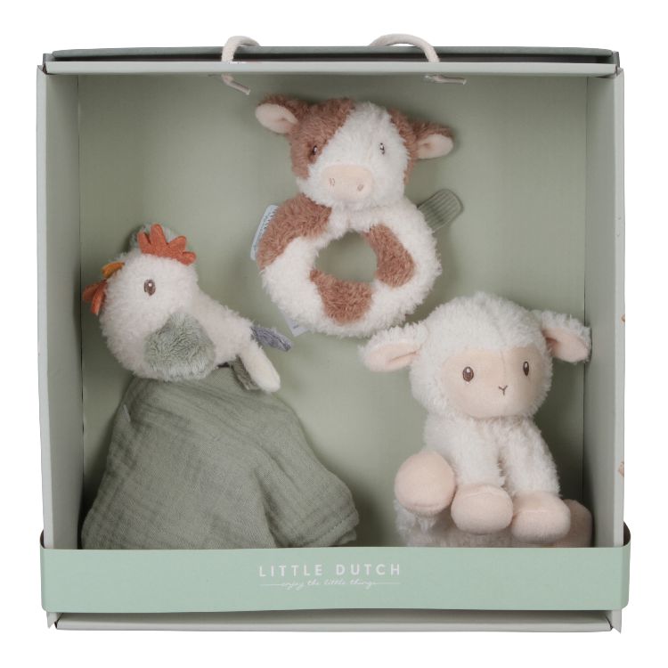 Knuffel Little Dutch made by Tiamo Giftset, pluche knuffel | Little Farm