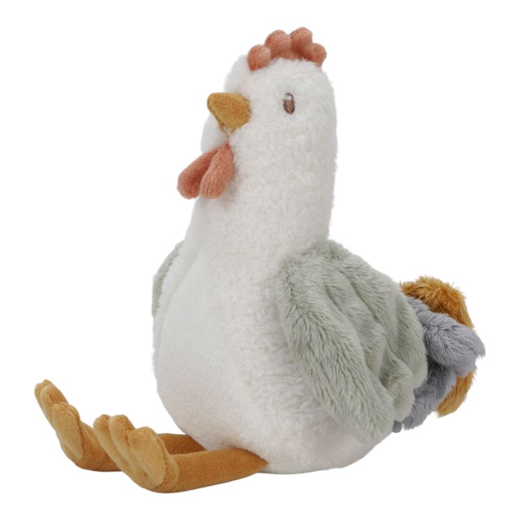 Knuffel Little Dutch made by Tiamo Knuffel kip, pluche knuffel | Little Farm