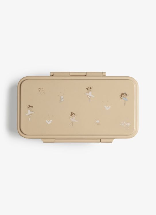 Brooddoos Citron Rectangle Lunchbox | Ballerina