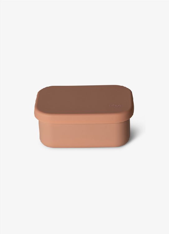 Snackdoos Citron Mini Stainless Steel Snack Box, 1 stuk(s) | Blush Pink