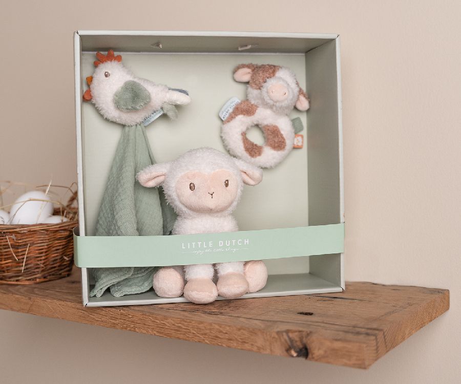 Knuffel Little Dutch made by Tiamo Giftset, pluche knuffel | Little Farm