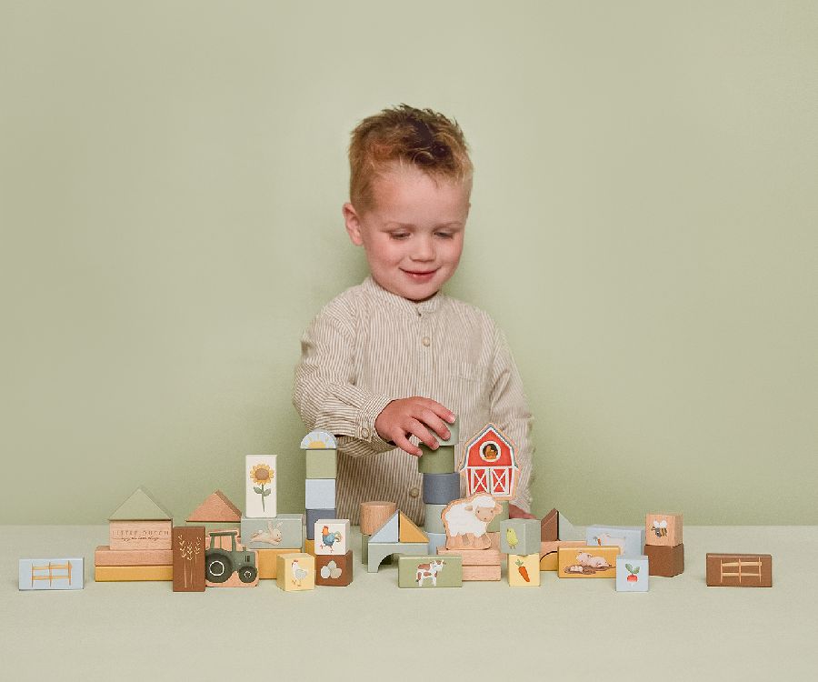 Blokken Little Dutch made by Tiamo Bouwblokken | Little Farm