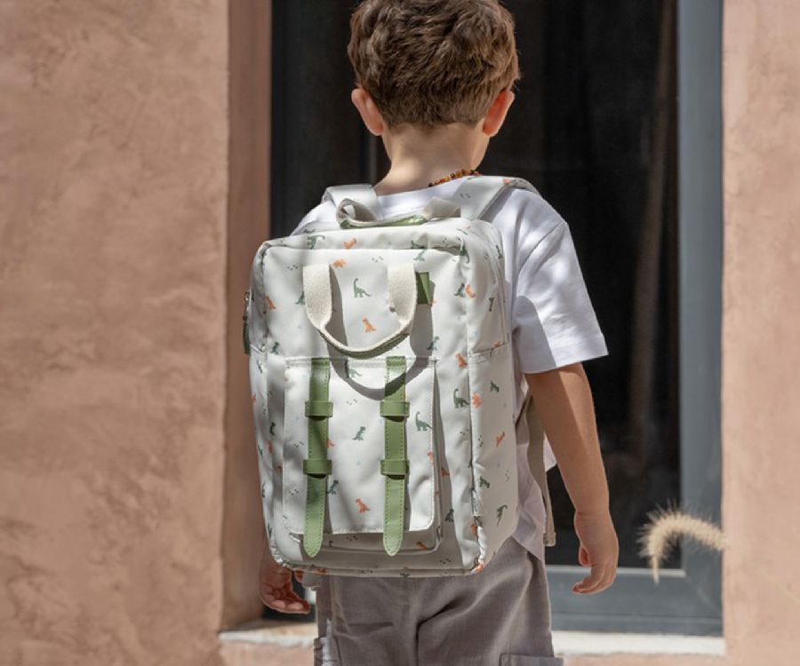 Rugzak Citron Kids Backpack | Dino white