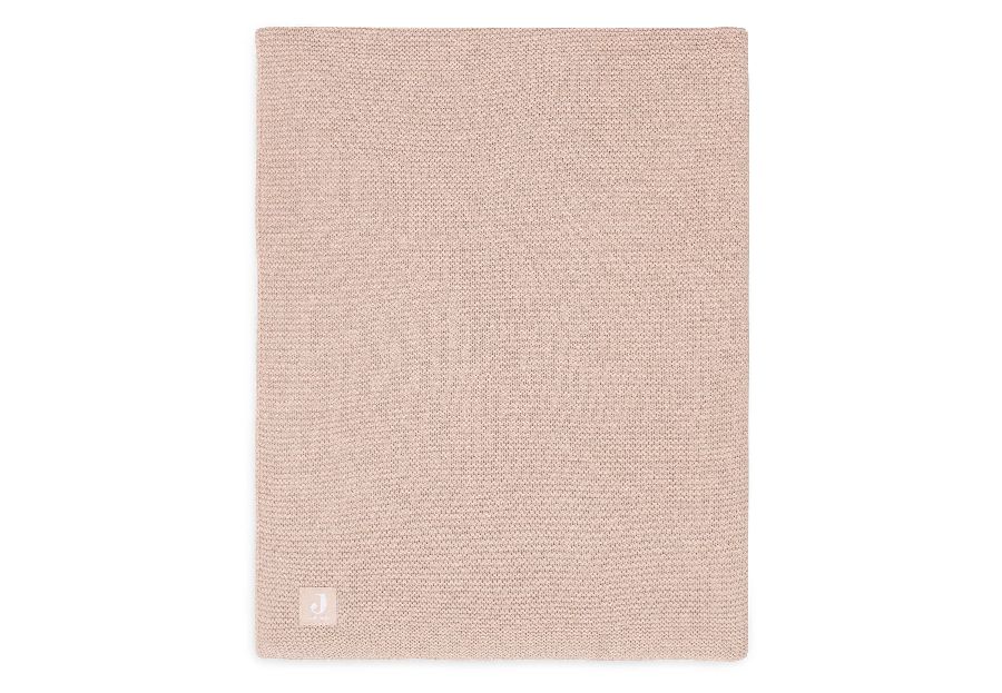 Deken Jollein, geschikt voor babybed 60x120/babybed 70x140 | Basic Knit wild rose