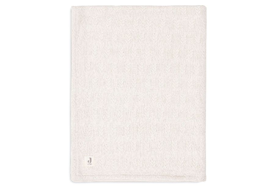 Deken Jollein, geschikt voor babybed 60x120/babybed 70x140 | Grain Knit oatmeal