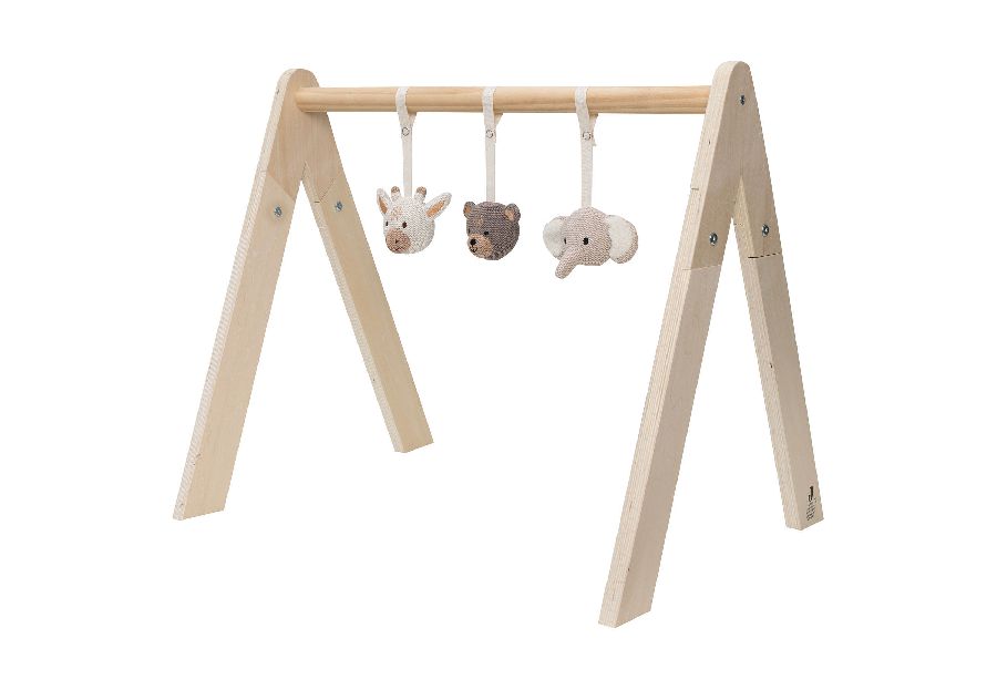 Speeltjes voor speelboog Jollein Babygym speeltjes | Animals