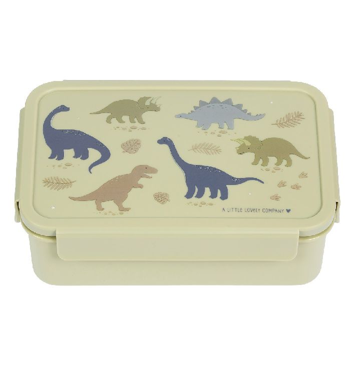 Brooddoos A Little Lovely Company Bento Lunch Box | Dinosaurs