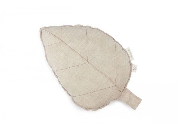 Sierkussen Nobodinoz Leaf Cushion, kussen met vaste sloop | L1N0