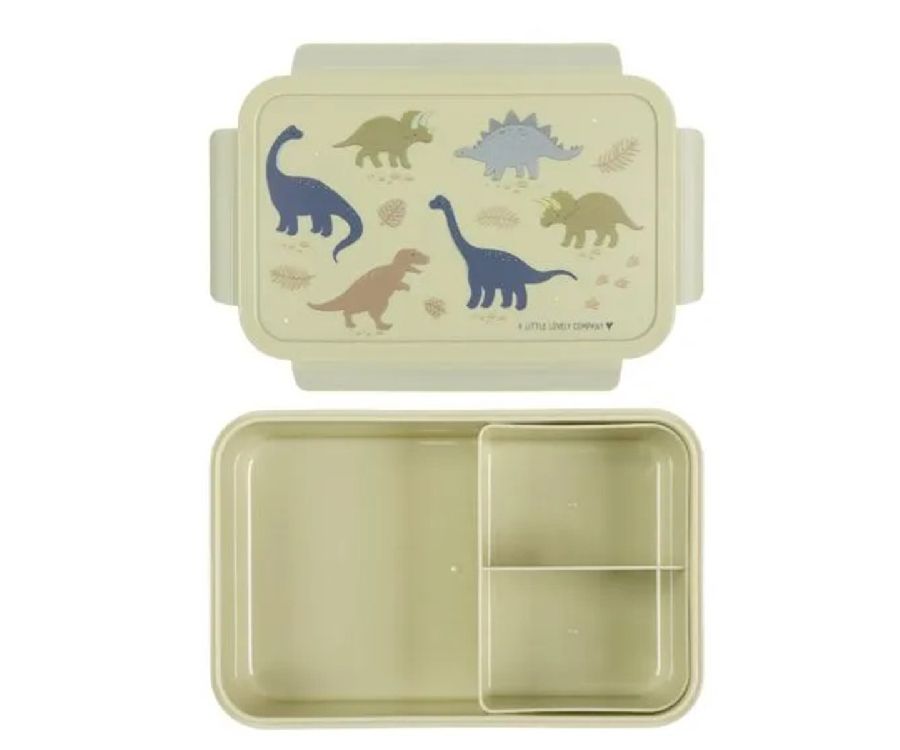 Brooddoos A Little Lovely Company Bento Lunch Box | Dinosaurs