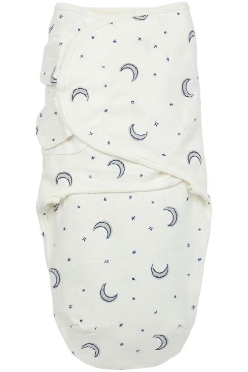 Inbakeren Meyco Baby Swaddle, 0 - 3 maand | Moon indigo