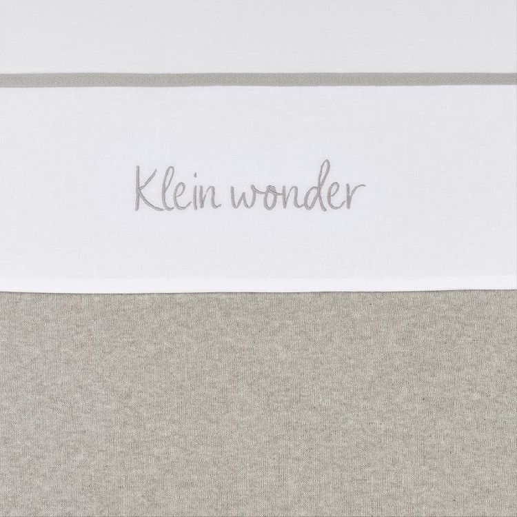 Laken Meyco Baby, geschikt voor babybed 60x120/babybed 70x140 | Klein Wonder greige