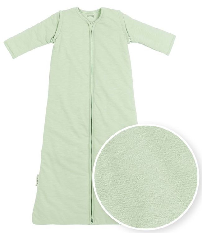 Slaapzak Meyco Baby, 3/6 maanden, 2.5 TOG | Slub soft green