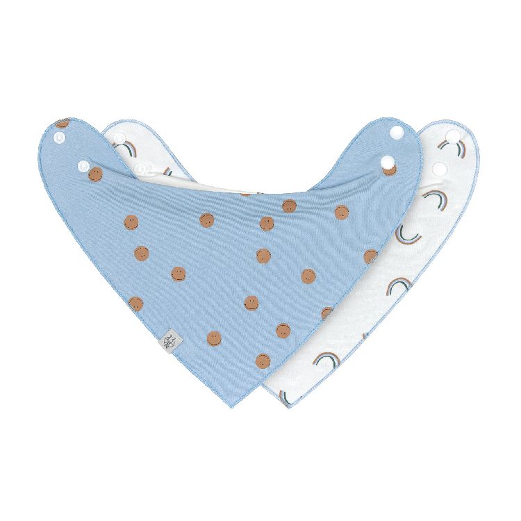 Spuugdoekje Laessig Cowl-Neck | Happy Rascals Smile/Little Gang