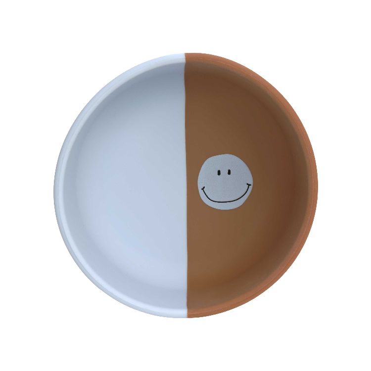 Bord Laessig Silicone Bowl, kom | Happy Rascals Smile/Little Gang