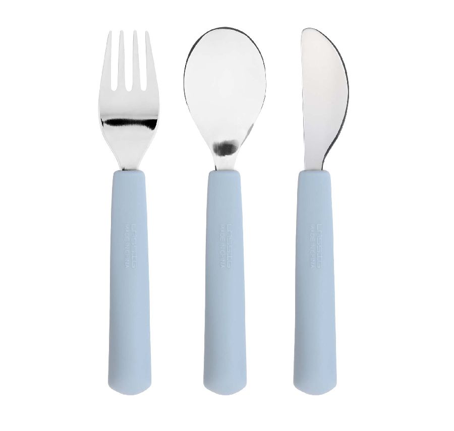 Bestek Laessig Cutlery, lepel/vork/mes | Happy Rascals Smile/Little Gang