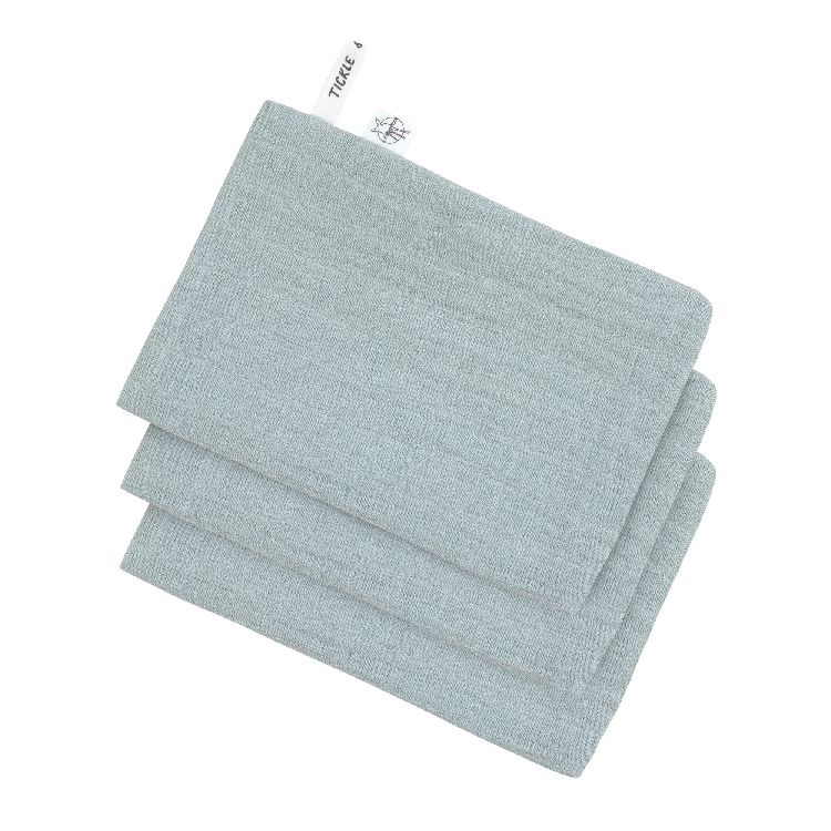 Washandje Laessig Wash Glove | Muslin powder blue