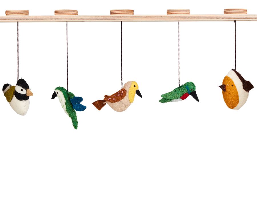 Speeltjes voor speelboog Quax Activity Toy Set | Birds