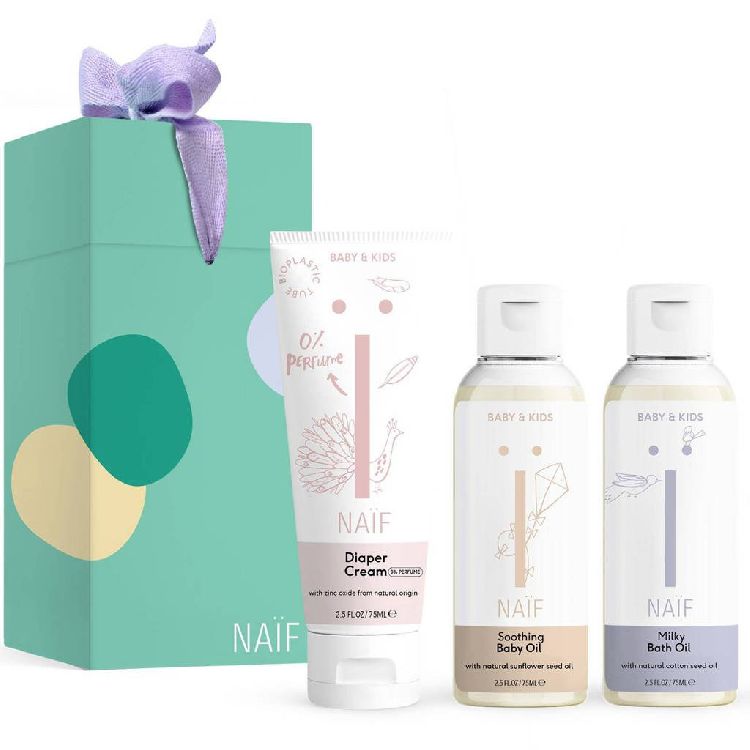 Verzorgingsset Naif Newborn Essentials Giftset