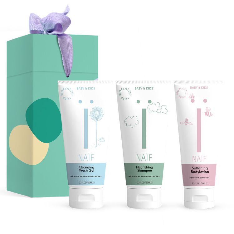 Verzorgingsset Naif Mini Shower Routine Giftset