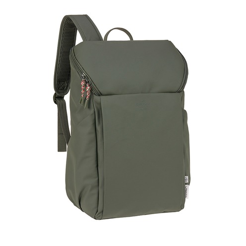 Verzorgingstas Laessig Slender Up Backpack, rugzak met luiermat | Green Label