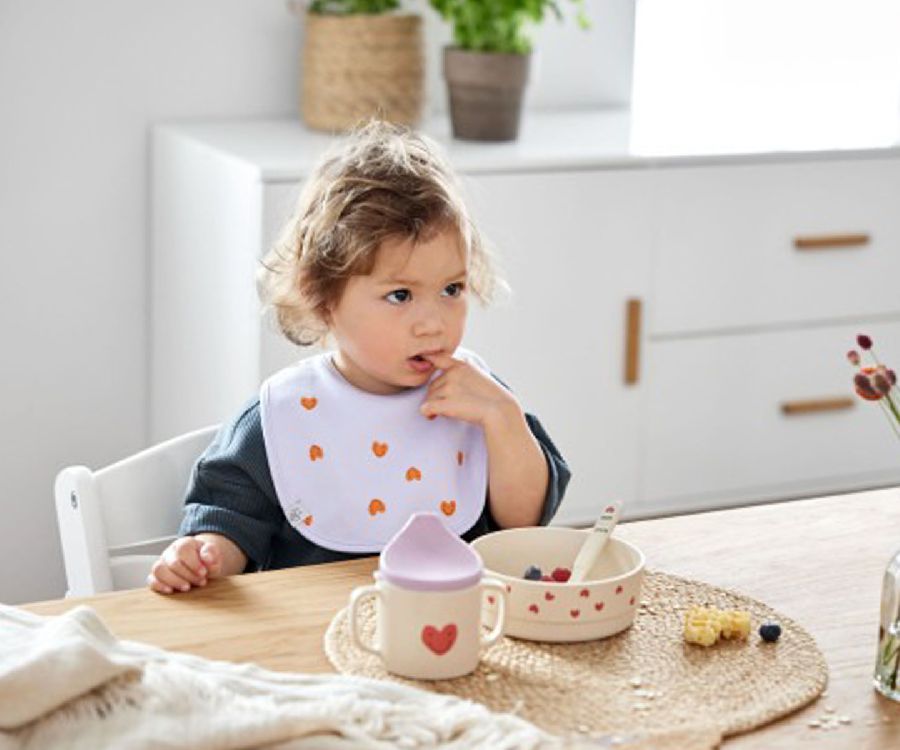 Bestek Laessig Spoon Set, lepel | Happy Rascals Heart/Little Gang