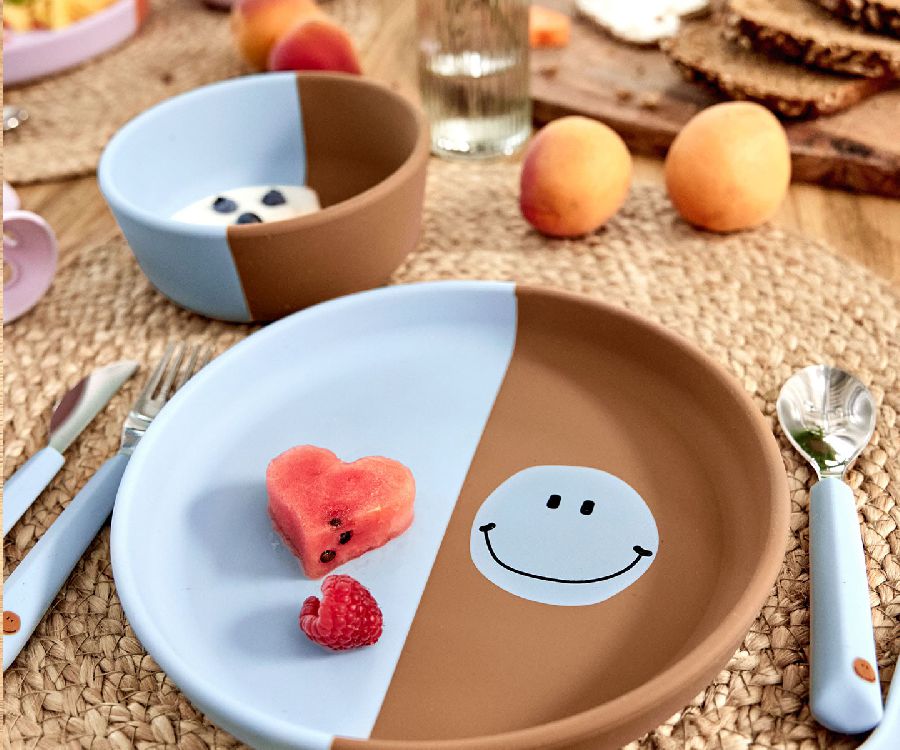 Bestek Laessig Cutlery, lepel/vork/mes | Happy Rascals Smile/Little Gang