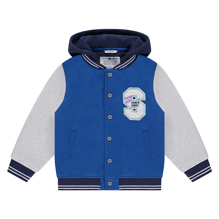 Jas Stains & Stories Baseball Jacket