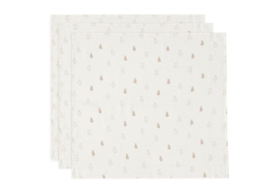 Tetra doek Jollein Small | Happy Miffy nougat