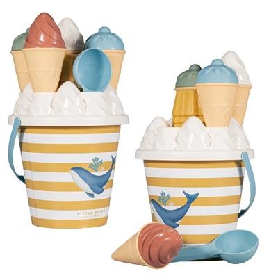 Strandspeelgoed Little Dutch IJsjes Emmerset 14-delig | Ocean Dreams blue