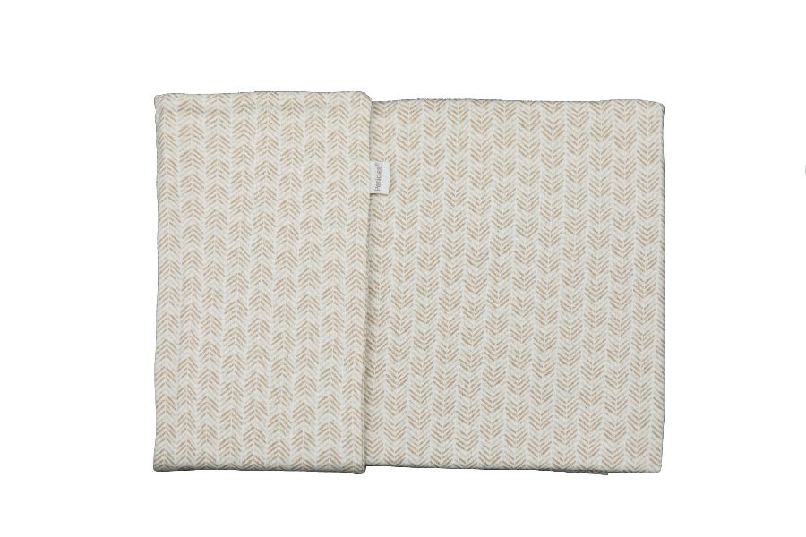 Donsovertrek Pericles, geschikt voor babybed 60x120/babybed 70x140 | Boho taupe