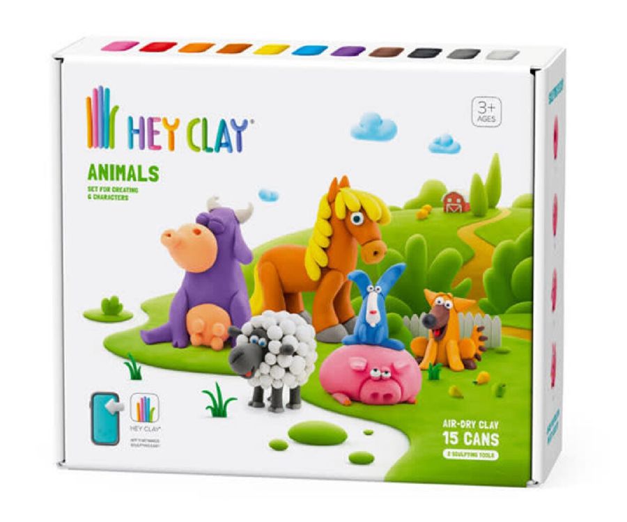 Boetseerklei Hey Clay Animals