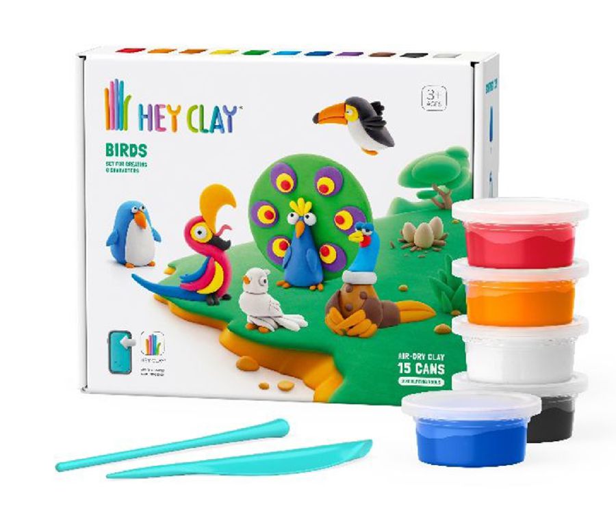 Boetseerklei Hey Clay Birds