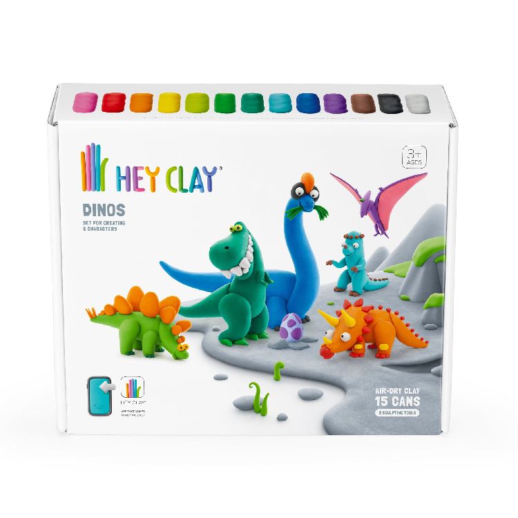 Boetseerklei Hey Clay Dinos